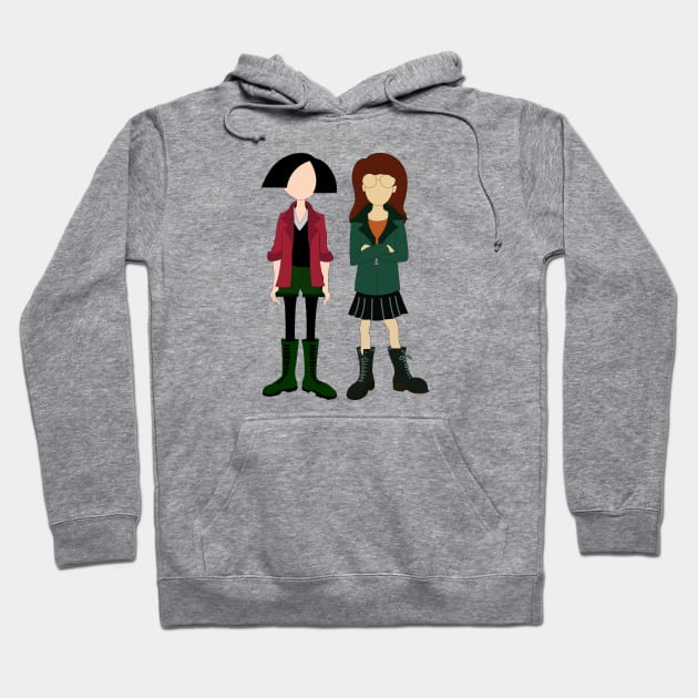 Daria & Jane Hoodie by ShayliKipnis